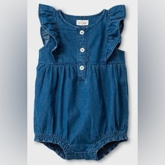 Cat & Jack 5 Piece Spring/Summer Bundle- Size 3-6M - Picture 8 of 10